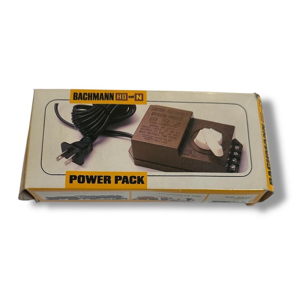 Bachmann HO and N Power Pack Item 6607